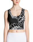 Women's Vibratory Elemental Crop Top