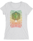 Women's Hexagon Power Tri-blend T-shirt