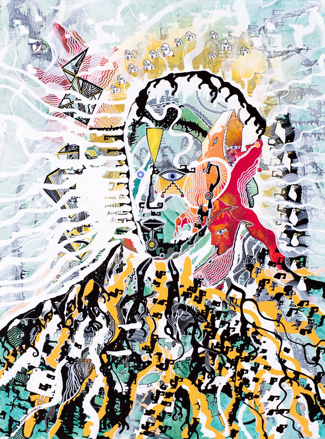 Awakening by Cameron Limbrick - Acrylic Painting