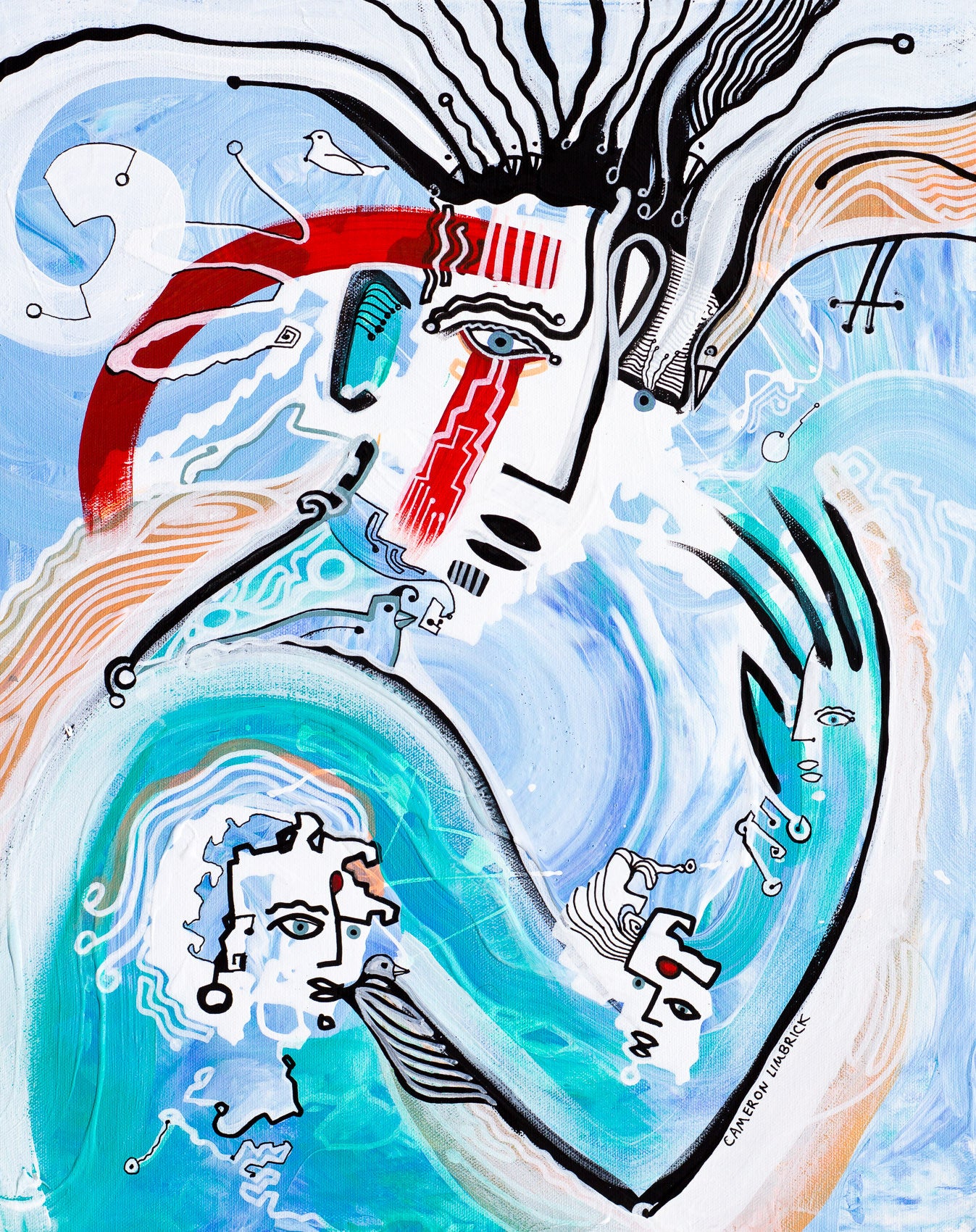 Dream Energy by Cameron Limbrick - Acrylic Painting