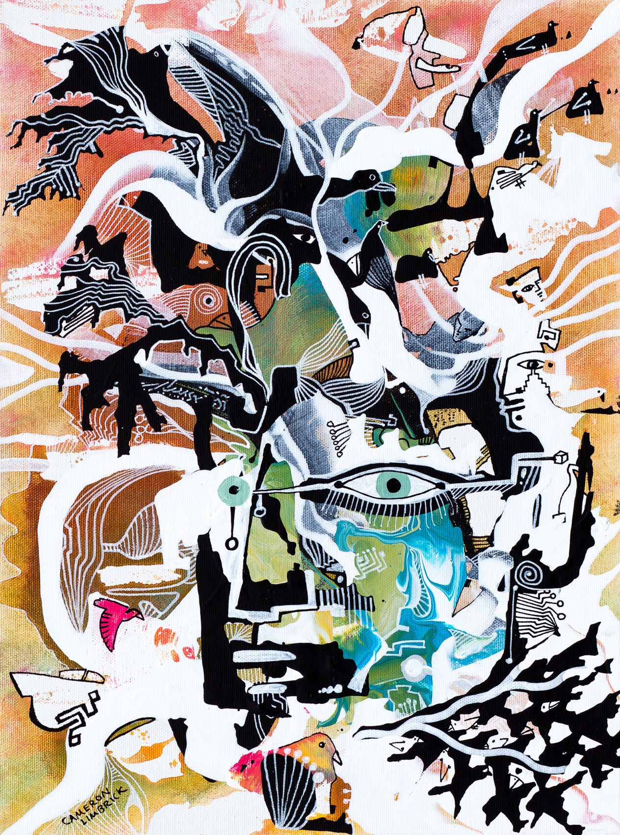 Vision 11 by Cameron Limbrick - Acrylic Painting