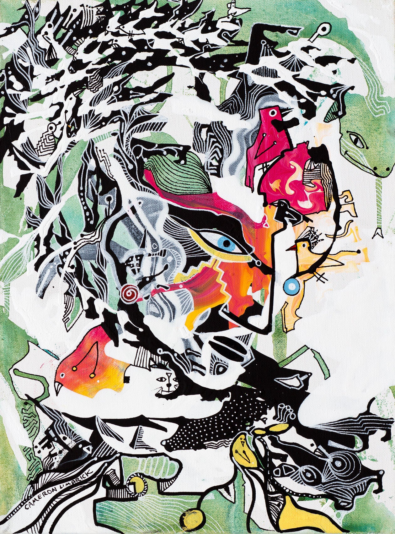 Vision 12 by Cameron Limbrick - Acrylic Painting