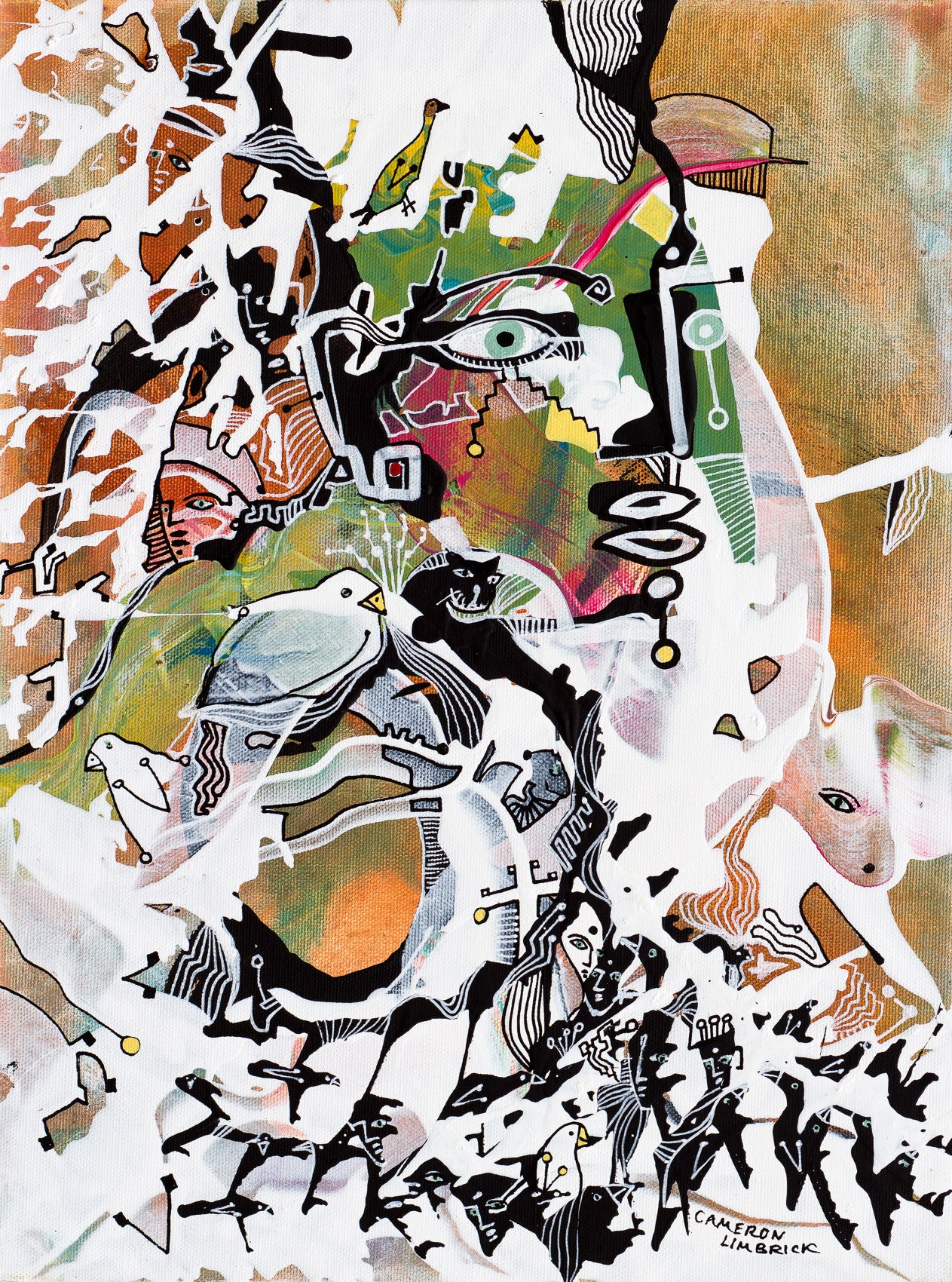 Vision 13 by Cameron Limbrick - Acrylic Painting
