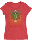 Women's Hexagon Power Tri-blend T-shirt