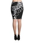 Vibratory Elemental Pencil Skirt