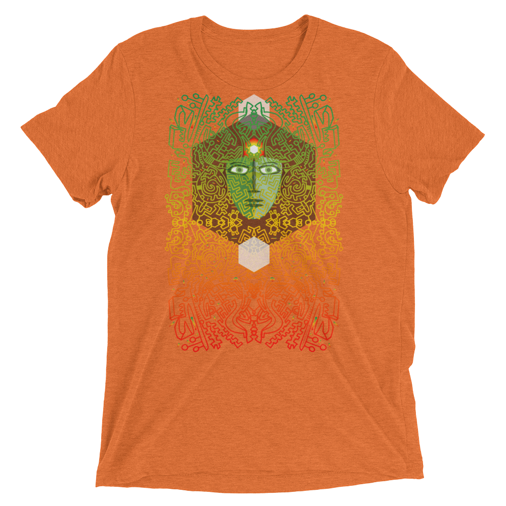 Hexagon Power Tri-blend T-shirt